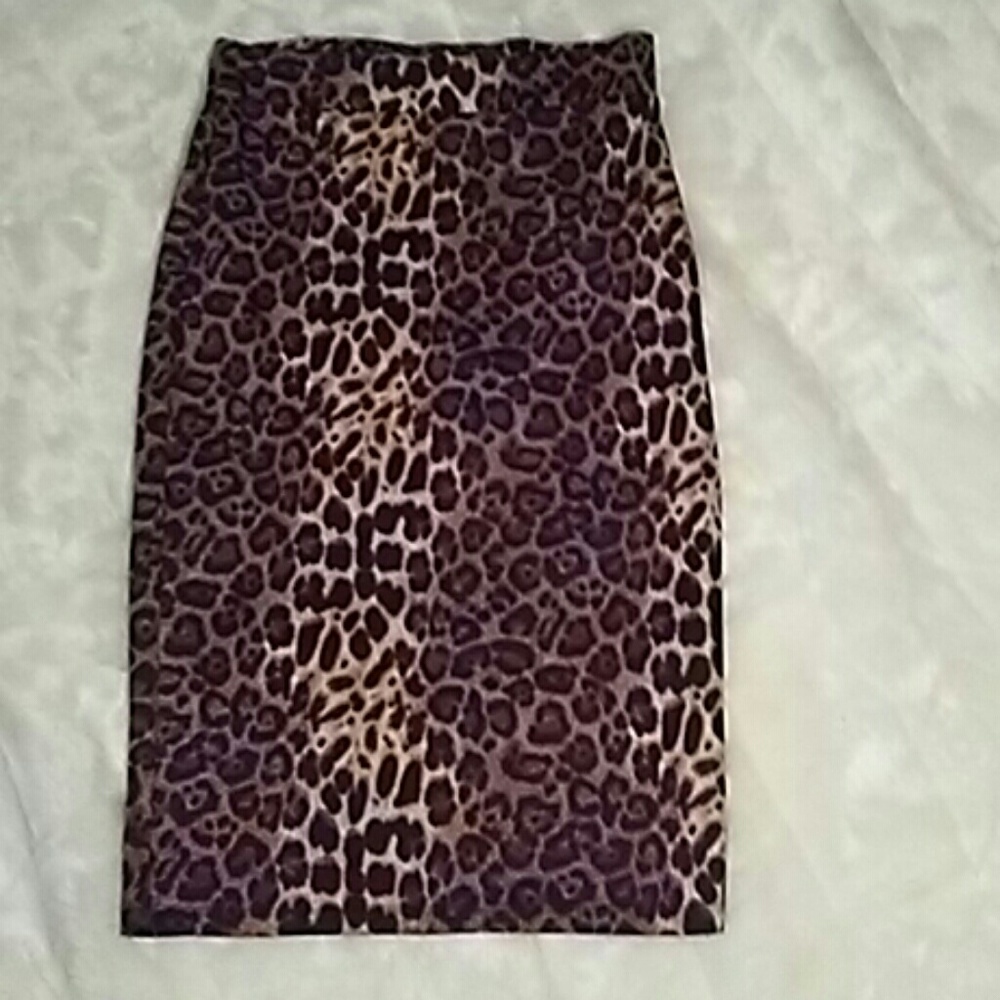 Leopard Skirt